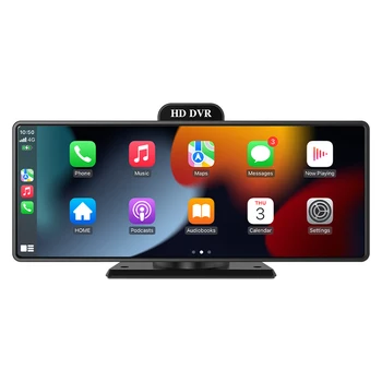 10,26-Дюймовый Автомобильный Сенсорный Дисплей HD Беспроводной Android Auto Carplay WIFI Dash Cam Recoder 4K Видео Заднего Вида GPS Навигация
