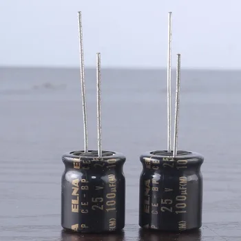 10шт конденсаторов Elna RBD 100 мкф 25 В 100mfd Биполярные конденсаторы серии Audio