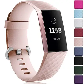 12 цветов Смарт-часы Браслет для Fitbit Charge 3 4 Ремешок спортивные Сменные Аксессуары для fitbit band correa для fitbit charge3 4