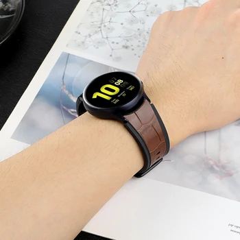 20 мм Смарт-ремешок для часов Запасные части, аксессуары для наручных часов, ремешок для наручных часов, можно стирать для Samsung Galaxy Watch5 /5 Pro