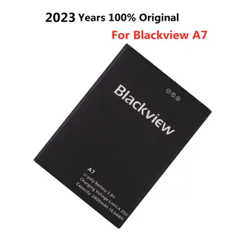 2023 Новый 100% оригинальный аккумулятор 2800 мАч для Blackview A7 BV A7 Smart Mobile Phone Replacement Battery Аккумуляторы