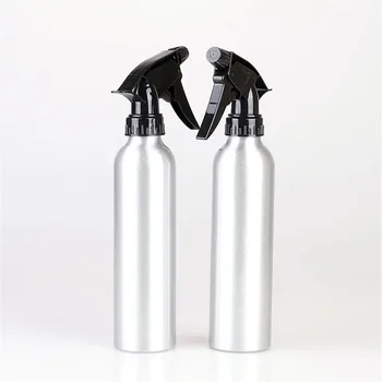 2шт 250 мл 8 унций серебристо-алюминиевая бутылка для воды с распылителем для тату-машинки Комплект поставки