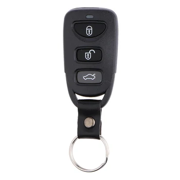 3 кнопки и чехол для ключей от автомобиля с дистанционным управлением и сигнализацией, чехол для ключей для