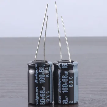 4шт RUBYCON BXC 68mfd 160 В 68 МКФ электролитический конденсатор с длительным сроком службы 105 ℃ 12,5x20 мм