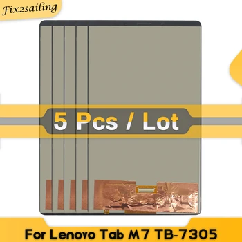 5 шт. 5 штук для Lenovo Tab M7 7305 TB-7305 TB-7305F TB-7305i TB-7305x ЖК-дисплей С сенсорным Экраном дигитайзер в сборе 3G 4G WIFI