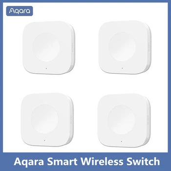 Aqara Smart Wireless Switch Key Встроенный Гироскоп Многофункциональный Интеллектуальный Пульт Дистанционного Управления ZigBee wifi Для Xiaomi smart MI home