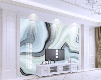 beibehang Индивидуальные синие красивые абстрактные пейзажи мраморный фон для телевизора обои papel de parede 3d обои