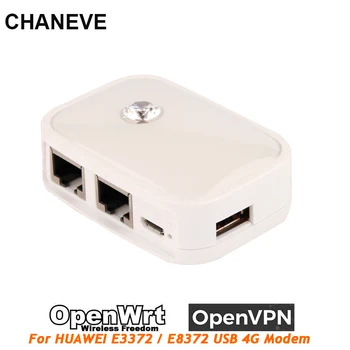 CHANEVE 300 Мбит/с Портативный мини Wifi сетевой маршрутизатор OpenVPN LAN Поддержка беспроводного маршрутизатора Wi-Fi E3372H 4G USB-модем