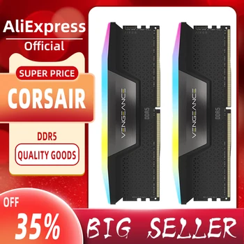 CORSAIR DDR5 Vengeance RGB 16G 32G 5600 6000 6200 288- Оперативная память Intel XMP 3.0 для настольных ПК