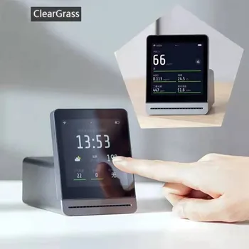 Qingping ClearGrass Air monitor Retina Touch IPS экран Мобильное сенсорное управление Внутри и снаружи Детектор воздуха с чистой травой