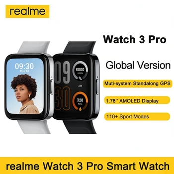 Realme Watch 3 Pro Смарт-часы с Bluetooth-вызовом Muti-system Standalong GPS 1.78 