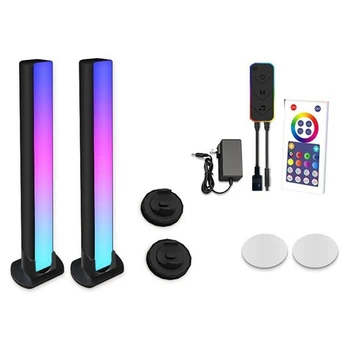 RGB Smart LED Light Bar, Атмосфера, Синхронизация легкой музыки, Настенный телевизор, компьютерная игра, Ночник в спальне, штепсельная вилка США