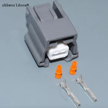 shhworldsea 2-контактный 0,6 мм автомобильный электрический штекер автоматический датчик водонепроницаемый корпус кабельного разъема автомобильный водонепроницаемый штекер