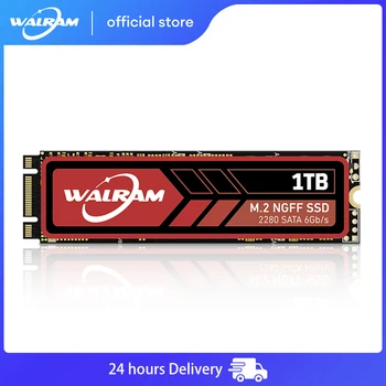 Walram M2 2280 SSD M.2 SATA 128 ГБ 256 ГБ 512 ГБ 1 ТБ HDD M2 NGFF SSD 2280 мм 2 ТБ HDD disco duro Для компьютера Ноутбука Xiaomi