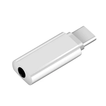 Адаптер USB C для наушников 3,5 мм, разъем для наушников Type-C, адаптер для наушников 3,5 мм, кабель для большинства моделей Type-C