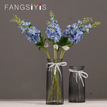 высококачественная имитация искусственного цветка 70 см, дельфиниум, искусственные цветы для дома, свадьбы, гостиной, офисного декора. реквизит