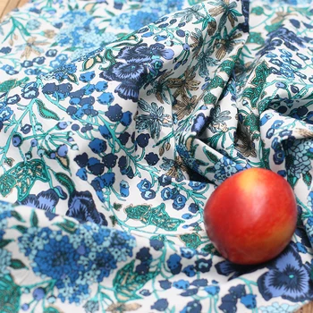 Высококачественная хлопчатобумажная ткань с цифровой печатью, высококачественное платье, рубашка, одежда в стиле пэчворк
