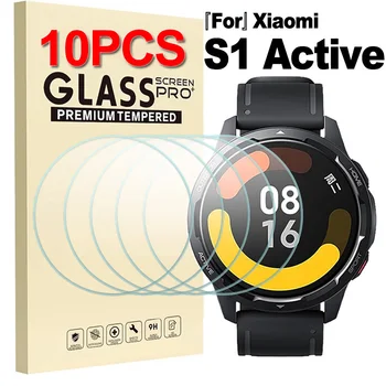 Закаленное стекло для Xiaomi S1 Active Screen Protector, Защитная пленка от царапин, аксессуары для умных часов Xiaomi Watch S1 Active