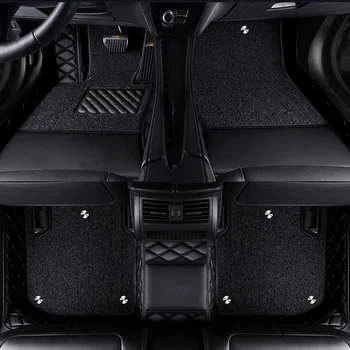 Изготовленные на заказ автомобильные коврики для Mitsubishi Outlander 2008-2012 Детали интерьера, автомобильные аксессуары, двухслойные съемные