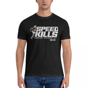 Классическая футболка Henry Ruggs III Speed Kills, активная футболка, футболки с кошками, эстетичная одежда