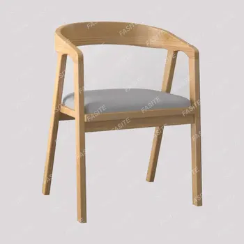Креативный Минималистичный стул Nordic Lounge Деревянная комната Стул для спальни Современная столовая Усовершенствованная мебель для дома Muebles Para El Hogar