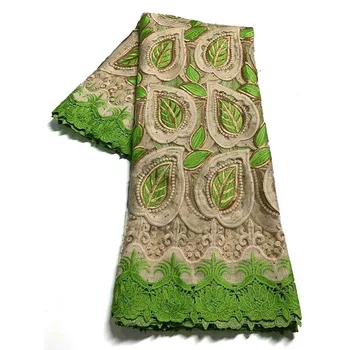 Кружево, зеленые блестки, Африканская кружевная ткань 2021, высококачественная Нигерийская кружевная ткань из французского тюля, сетка с блестками для свадьбы 03