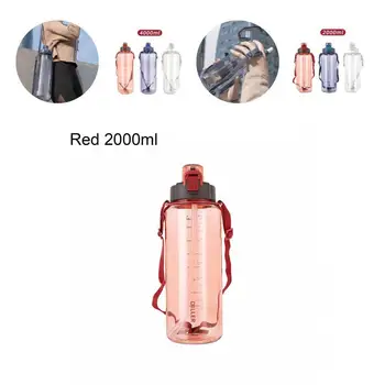 кувшин для воды объемом 1050 мл / 2000 мл / 4000 мл, цельный дизайн, силиконовая бутылка для питья, которую легко носить с собой для занятий спортом на открытом воздухе
