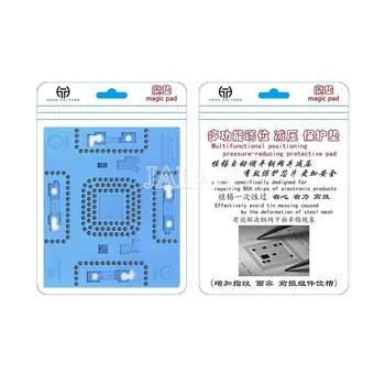 Многофункциональная изоляционная силиконовая прокладка для X 11 11Pro XS MAX Face ID Dot Matrix CPU Planting Tin Клей для ремонта отпечатков пальцев Clean
