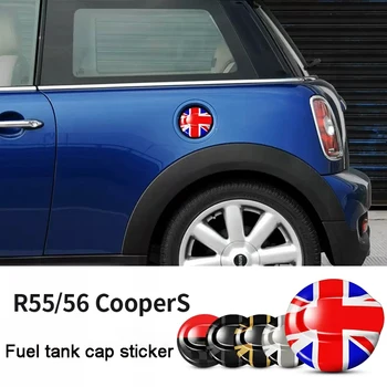 Модификация экстерьера автомобиля Крышка топливного бака Декоративная наклейка English Wind для MINI Cooper S CLUBMAN JCW R55 R56 Автомобильные аксессуары