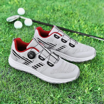 Новая Профессиональная обувь для гольфа, мужские размеры 39-47, Роскошные кроссовки для гольфа, Удобная обувь для ходьбы для игроков в гольф, обувь для ходьбы