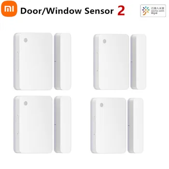 Новый Xiaomi Mijia Smart Door & Window Sensor 2 Bluetooth-совместимых Датчика Обнаружения Света, Записи Об Открытии/Закрытии Сверхурочных Незакрытых Записей