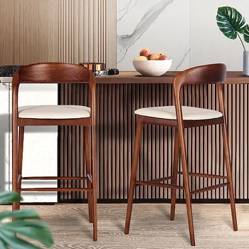 Обеденный стул из дерева с подлокотниками, современная кухня в скандинавском стиле, Роскошные обеденные стулья, Офисный дизайн, Внутреннее убранство Cadeiras De Jantar