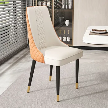 Офисные Металлические обеденные стулья Nordic Mobile Computer Accent Gamer Design Обеденные стулья Elegant Sillas Para Comedor Мебель для дома