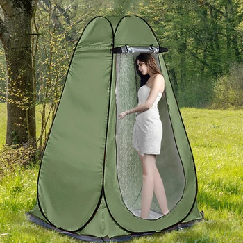 Палатка для душа, простая крышка для ванны, палатка для переодевания, Примерочная, Передвижной туалет, палатка для рыбалки, фотографии, Портативный кемпинг на открытом воздухе