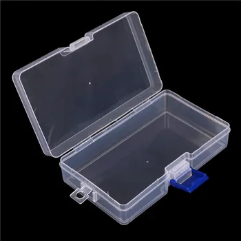 Прозрачная пластиковая коробка для мелочей Запчасти Инструменты коробка для хранения игрушек Коробка для ювелирных изделий Винтовой Футляр Контейнер для бусин Новый