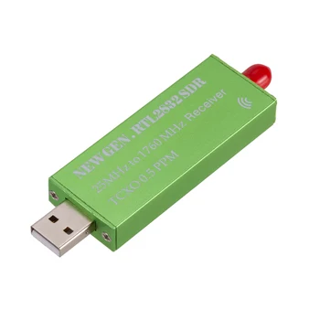 Радио SDR ТВ-Ресивер Stick USB 2.0 RTL SDR 0.5 PPM TCXO RTL2832U R820T2 От 25 МГц до 1760 МГц ТВ-Тюнер Приемник для AM FM NFM DSB