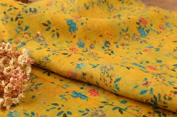 Растение цветок рами высококачественная натуральная ткань оригинальный свободный халат из ткани для платья