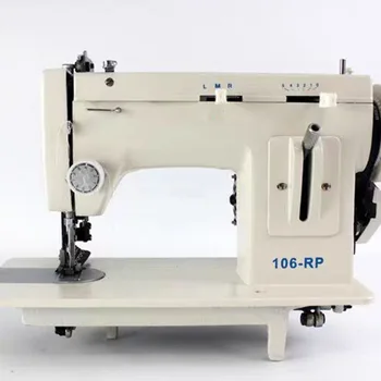 Ручная швейная машинка 106-Rp Inch для домашнего использования, Регулируемая Машина для сшивания осенней одежды из меха и кожи