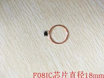 Сварочная катушка HF IC 13,56 МГц COB отечественный чип Fudan F08 RFID диаметр 18 мм ISO14443A