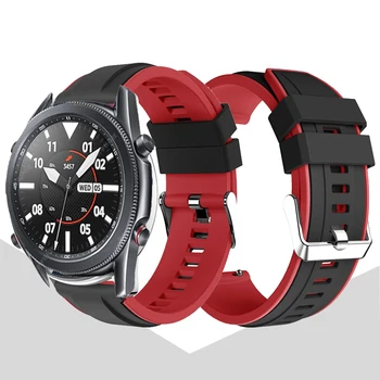 Силиконовый ремешок на запястье Samsung Galaxy Watch 46 мм / Galaxy Watch 42 мм / Galaxy Watch 3 45 мм 41 мм mart watch