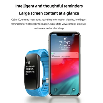 Смарт-часы C5S для мужчин, женщин, фитнеса, спорта, смарт-браслет, водонепроницаемые электронные наручные часы для измерения сердечного ритма для Android IOS