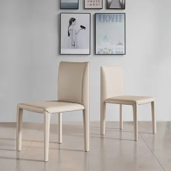 Современный стул с акцентом в спальне, Обеденный Минималистичный туалетный столик, кресла для отдыха, Уникальная Металлическая мебель Silla Mecedora, гостиная, ШХВХГ, 30XP
