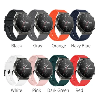 Спортивный силиконовый ремешок в официальном стиле для Huawei Watch GT 2 Pro, ремешок для часов, браслет Huawei Gt2 Pro, замена ремешка на браслете