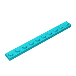 Строительные блоки, совместимые с LEGO 4477 Пластина 1 x 10 Технические аксессуары MOC Детали Сборочный набор Кирпичи своими руками