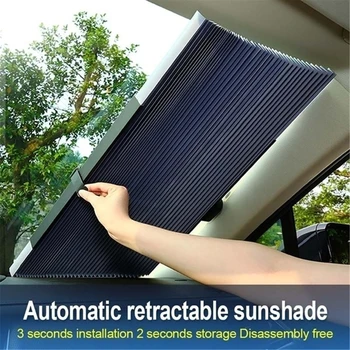Теплоизоляционный козырек, солнцезащитный козырек для автомобиля, крышка лобового стекла, выдвижной козырек для лобового стекла, солнцезащитный крем для переднего стекла, защита от солнца