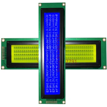 Экран дисплея ЖК-модуля 5V 40X4 4004 символа Параллельный порт LCM Желтый Зеленый синий SPLC780D LCM4004A со светодиодной подсветкой